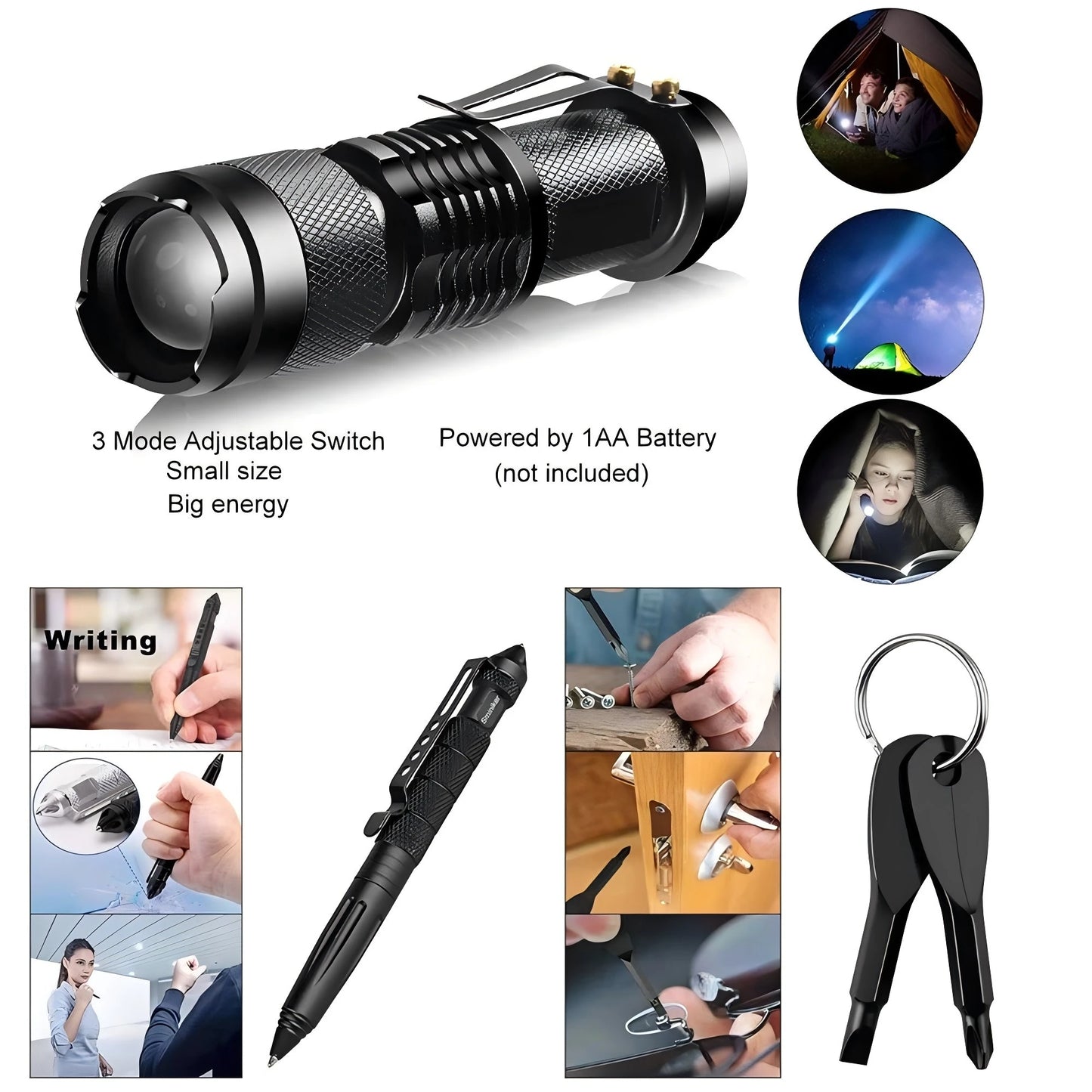 SurvivalPro™ - Professionele survivalset voor noodsituaties en kamperen