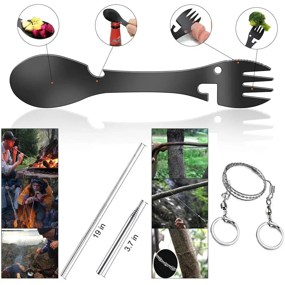 SurvivalPro™ - Professionele survivalset voor noodsituaties en kamperen